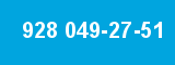 928 049-27-51